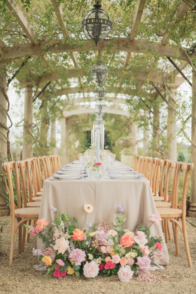 Luxury tablescape at Euridge Manor