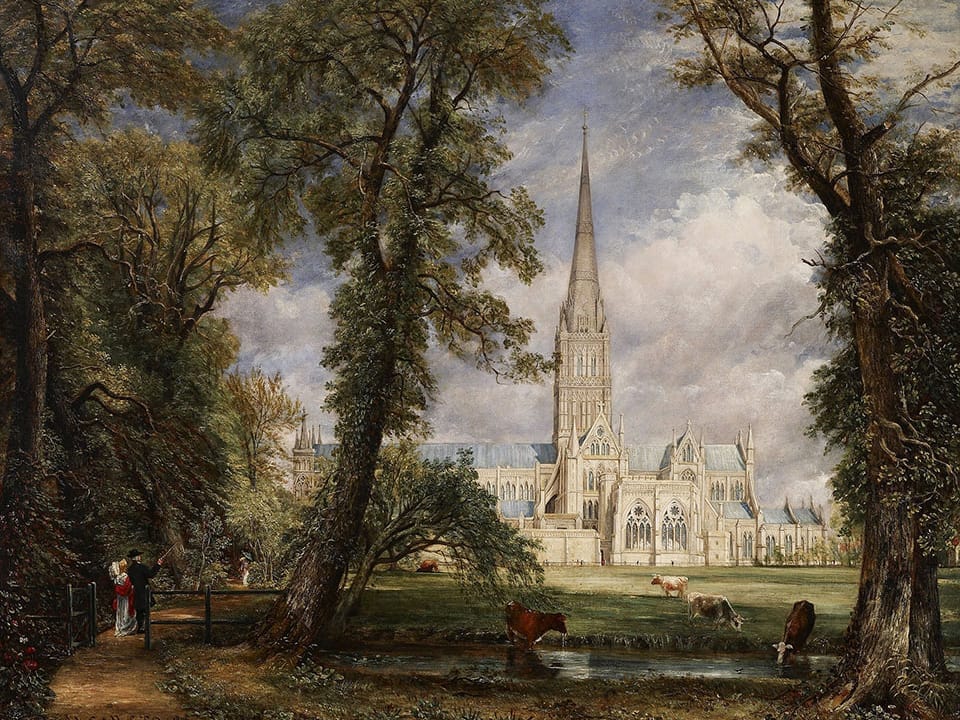 Painting of Salisbury Cathedral by John Constable